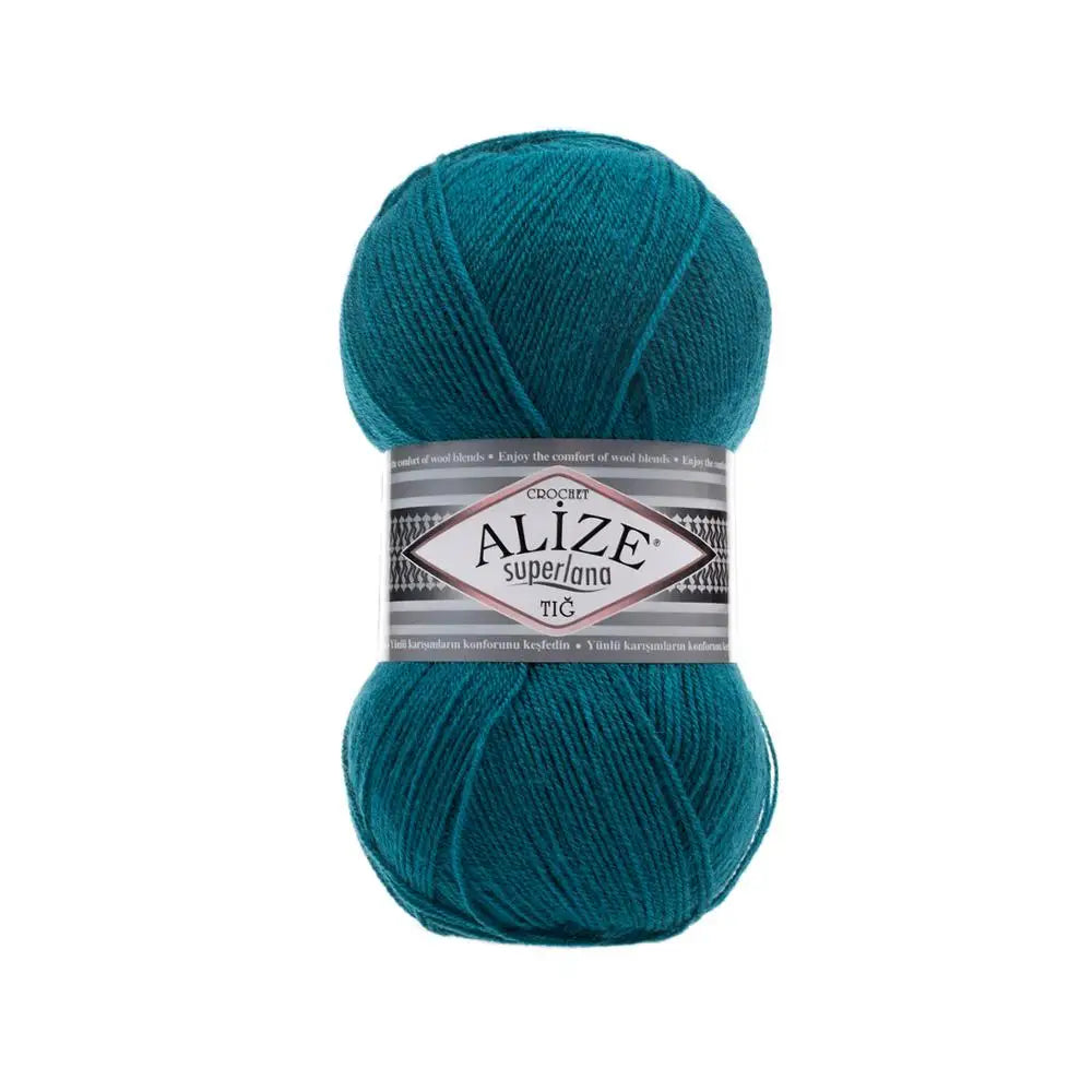 1 Pack ( 5 Balls ) Alize SUPERLANA TIG