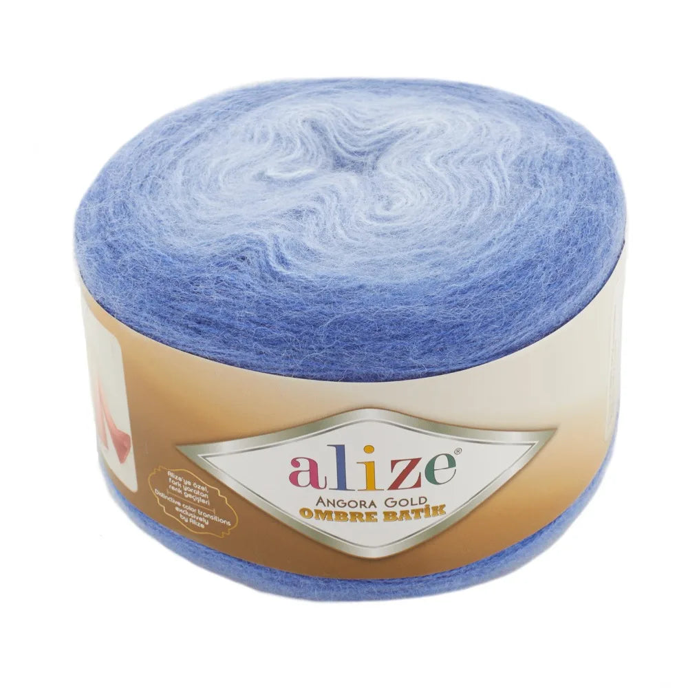Alize Angora Gold Ombre Batik Cake
