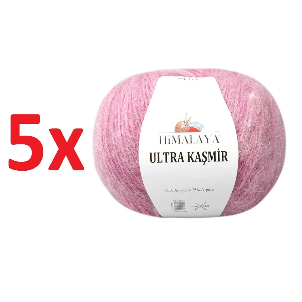 Пряжа Himalaya Ultra Kasmir Mohair 5x50г
