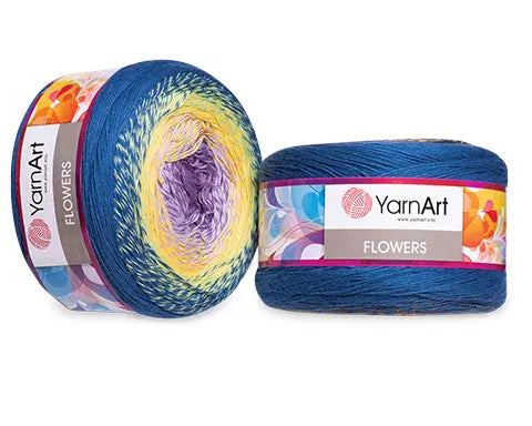 YarnArt Flowers Cake