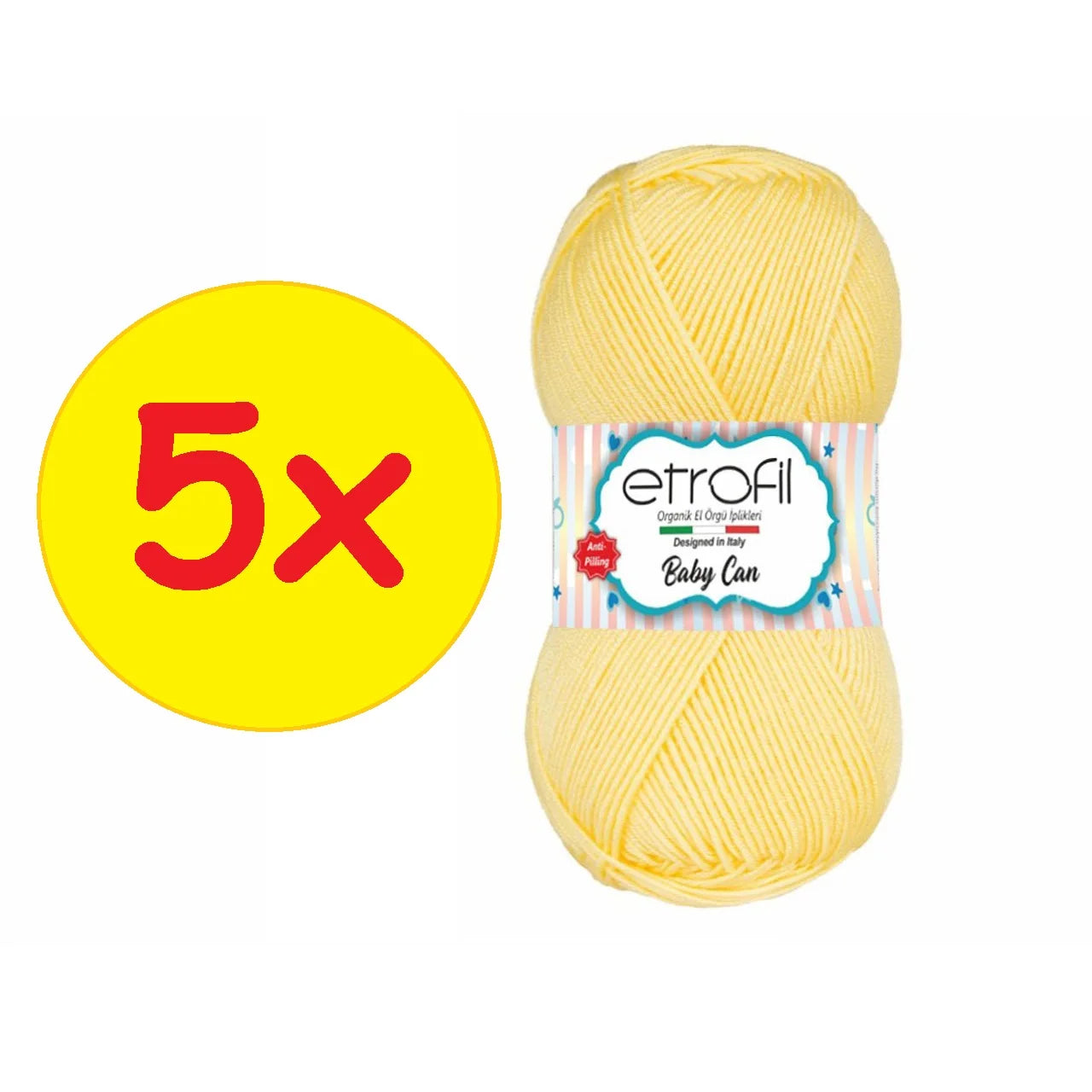Etrofil Baby Can 5 мотков/упаковка