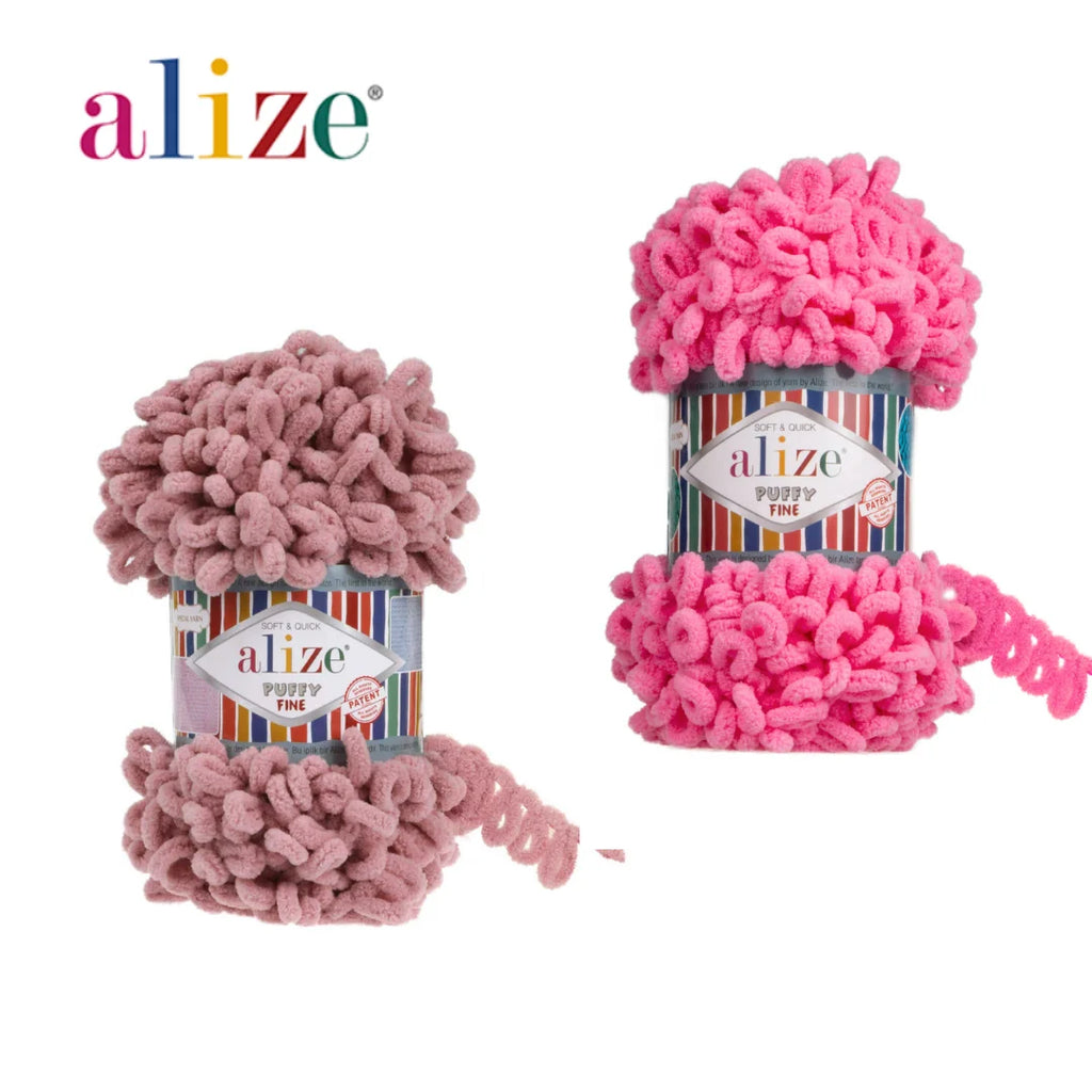 Alize Puffy Fine Yarn Plush Baby