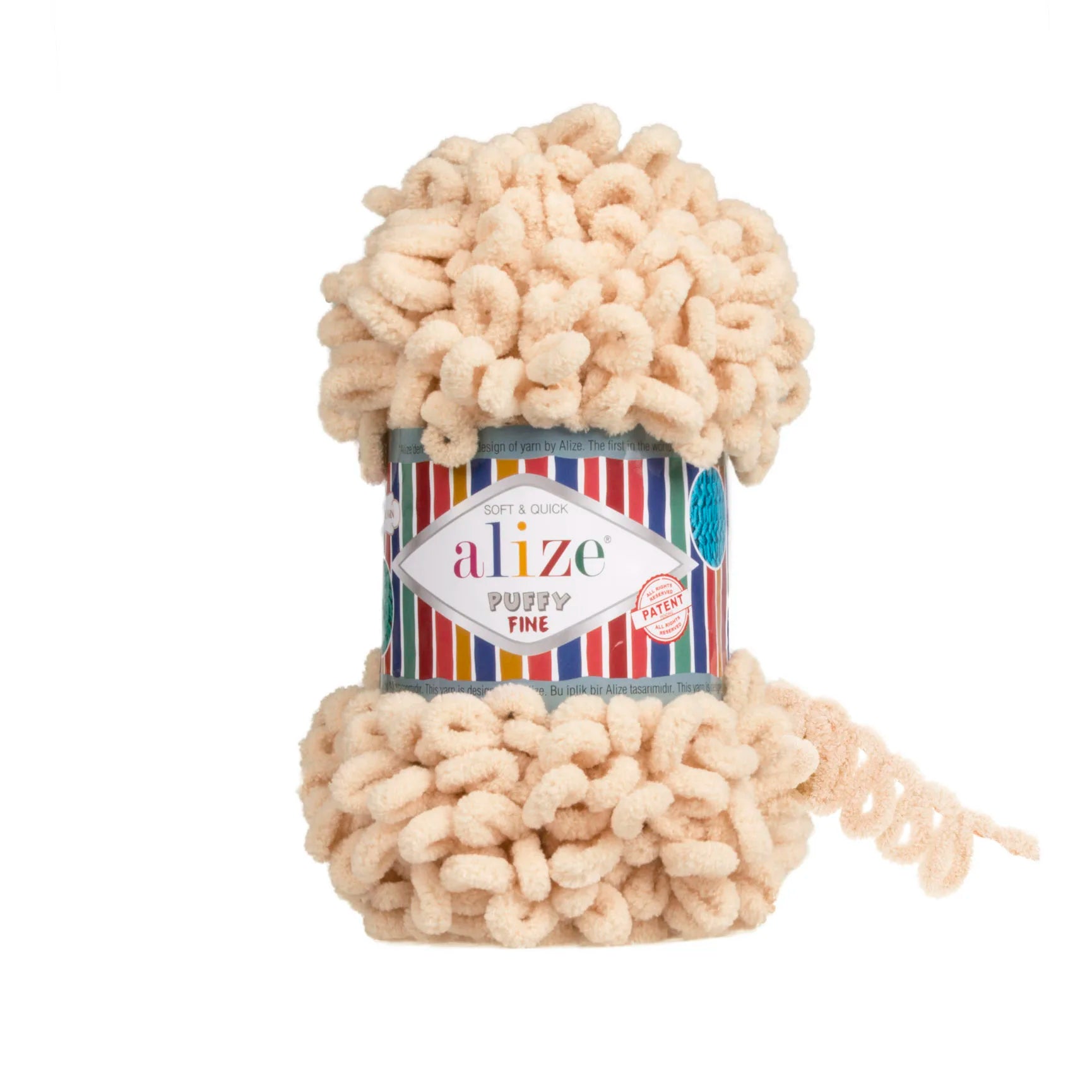 Пряжа Alize Puffy Fine Plushe для новорожденных