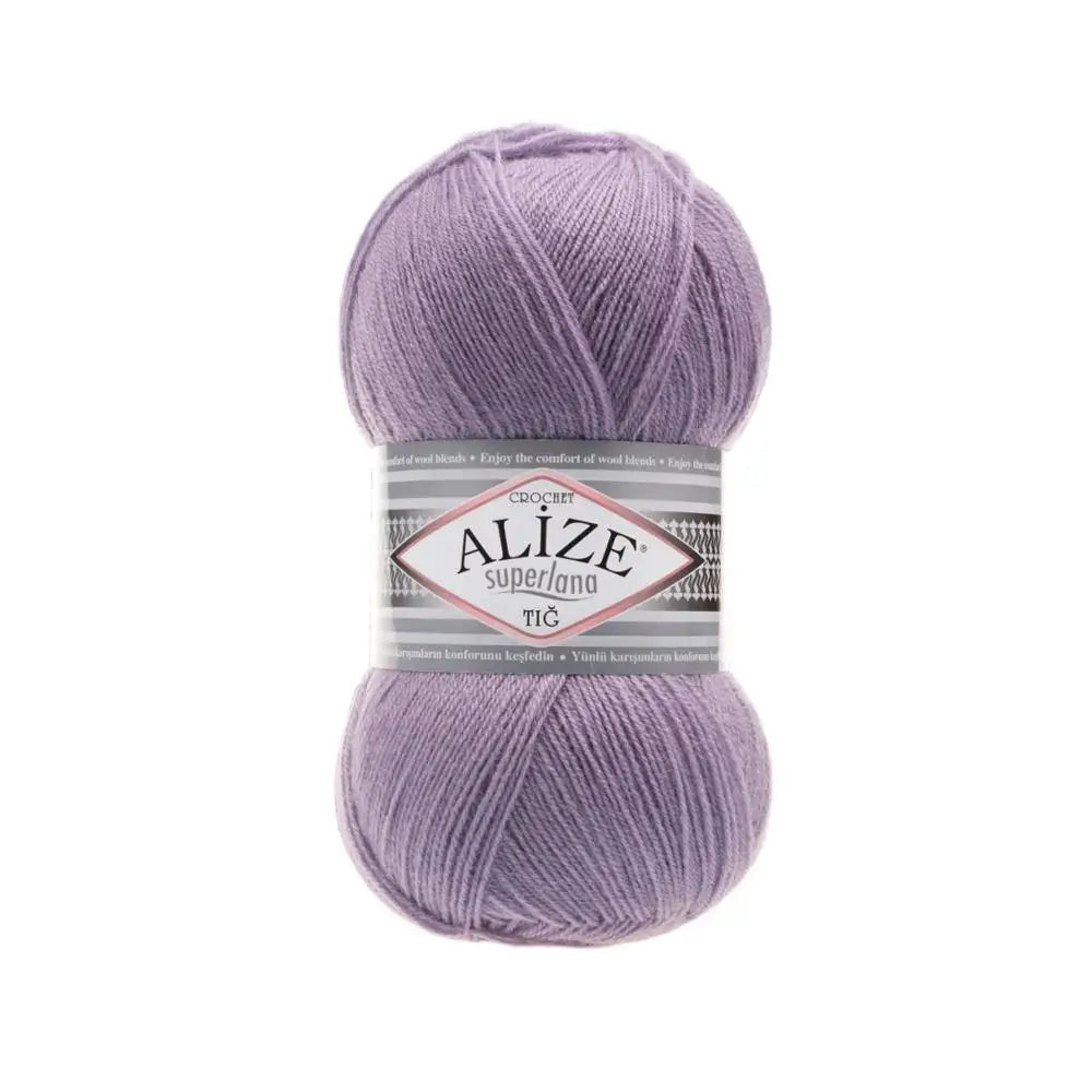 1 Pack ( 5 Balls ) Alize SUPERLANA TIG