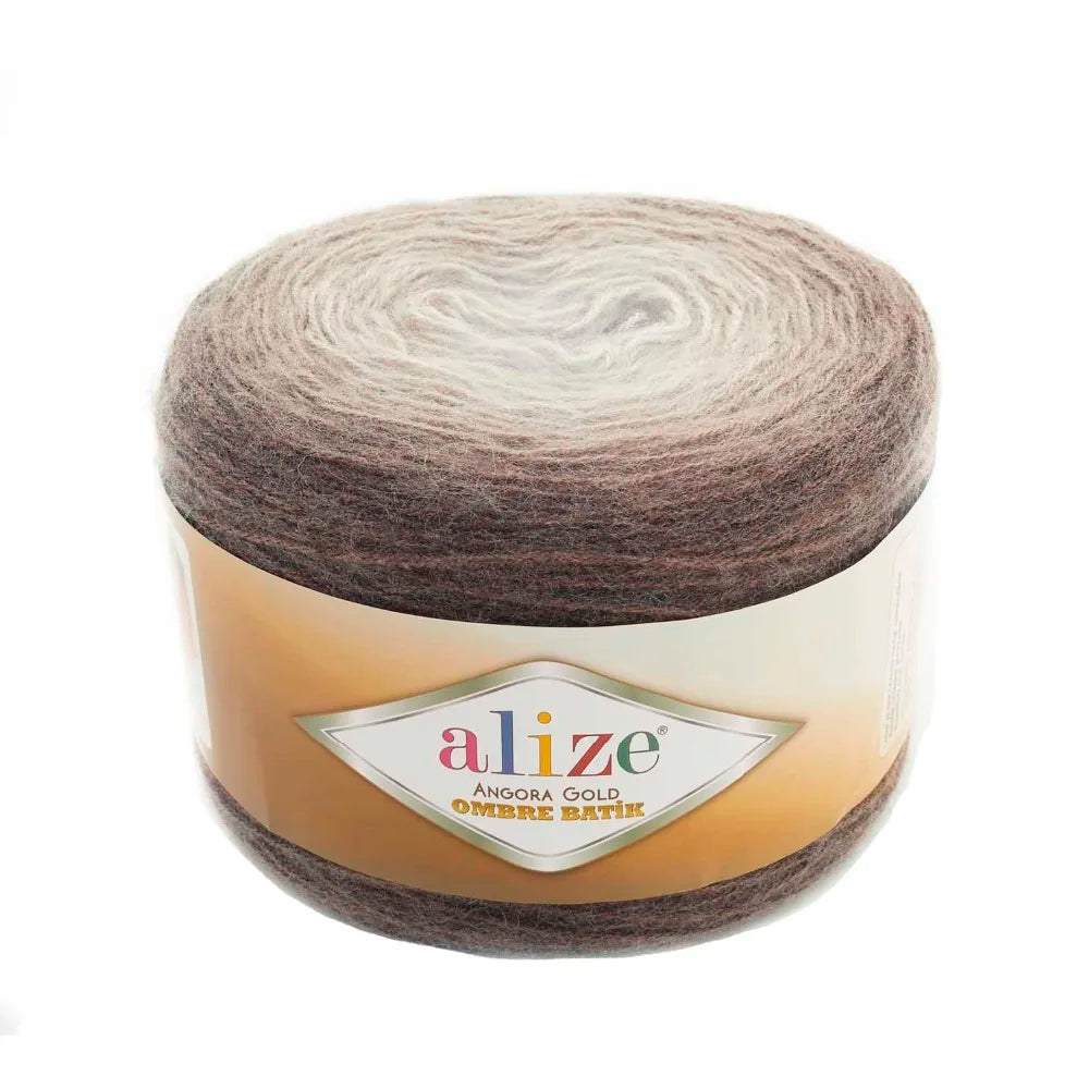 Alize Angora Gold Ombre Batik Cake
