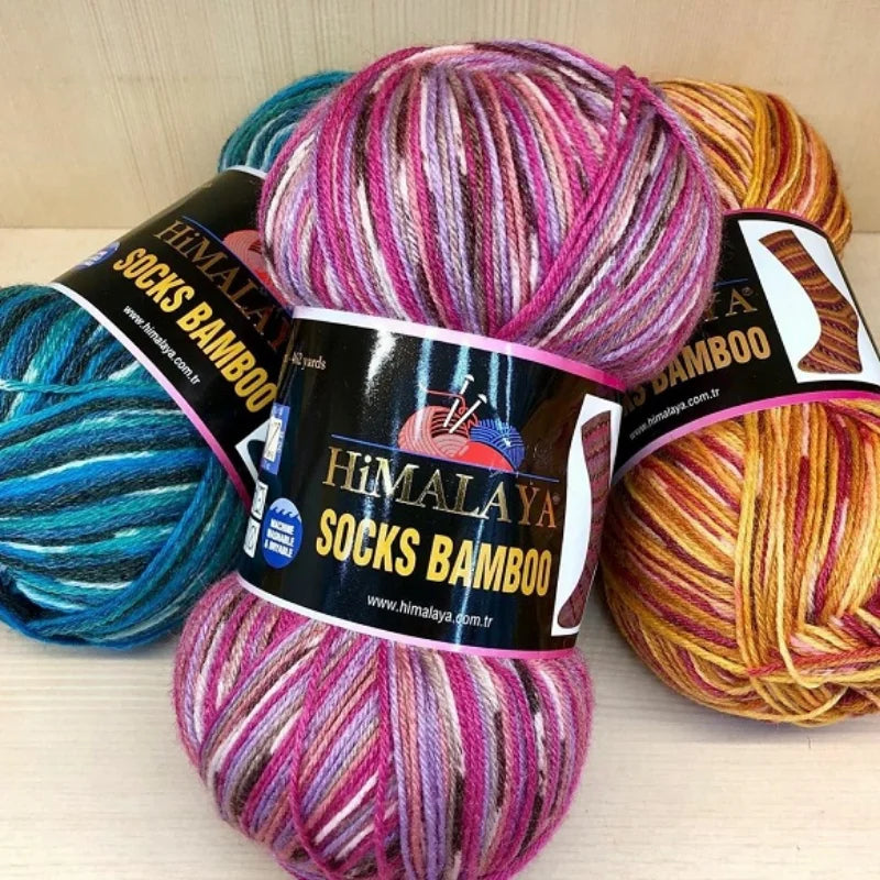 Himalaya Socken Bambus 4x100g