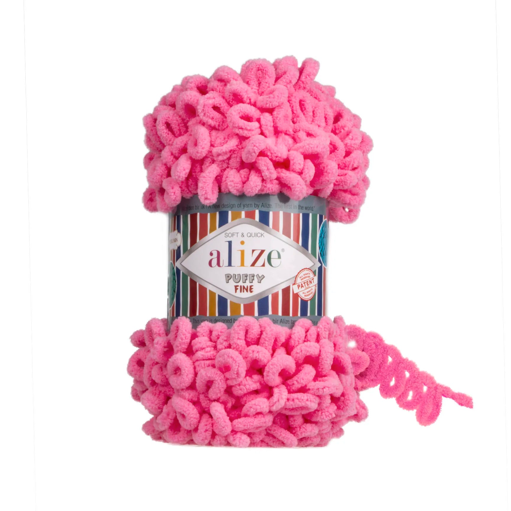 Пряжа Alize Puffy Fine Plushe для новорожденных