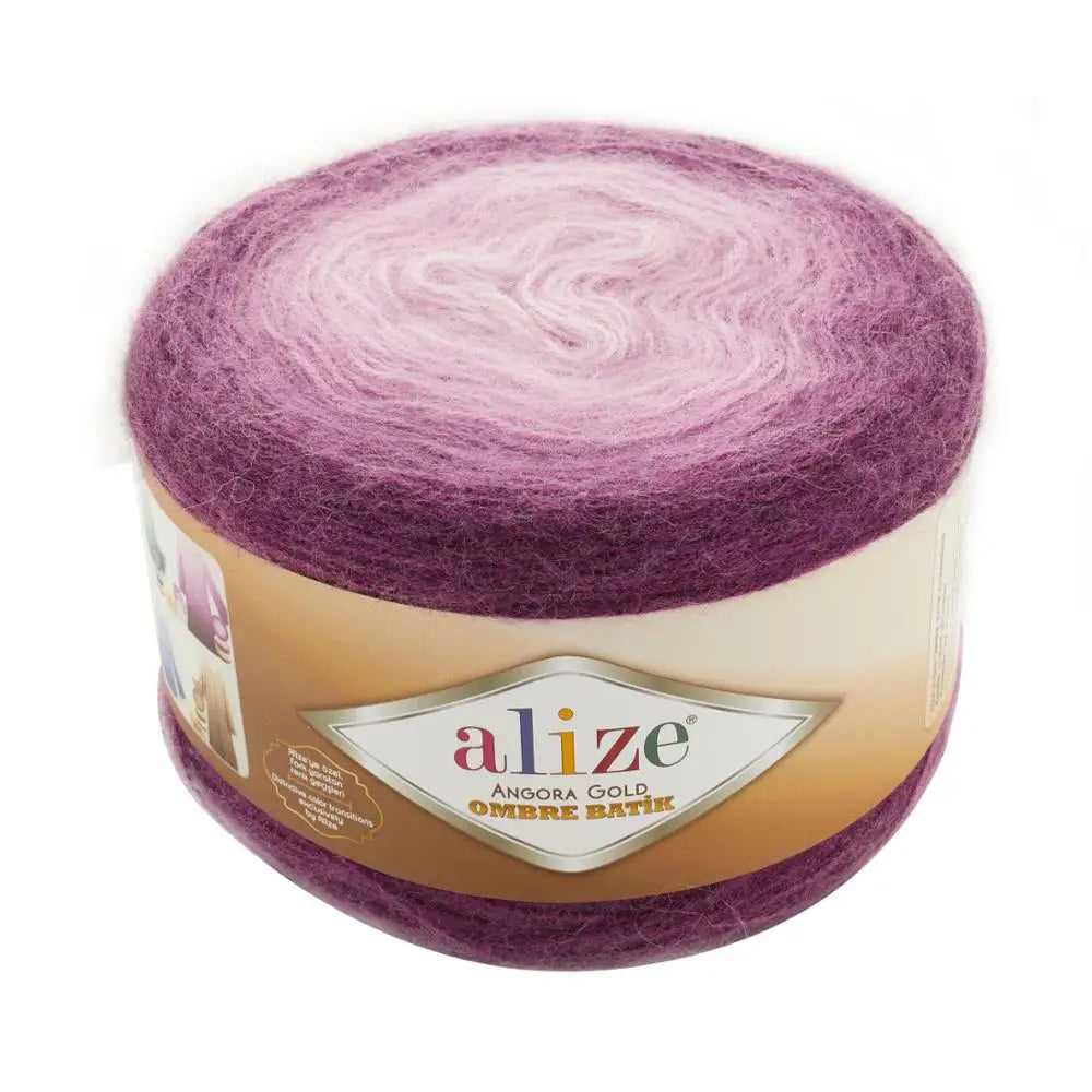 Alize Angora Gold Ombre Batik Cake