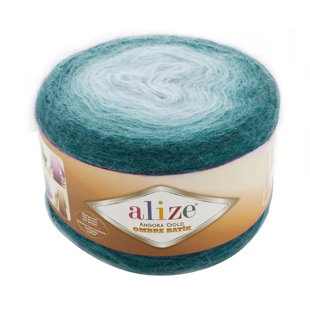 Alize Angora Gold Ombre Batik Cake