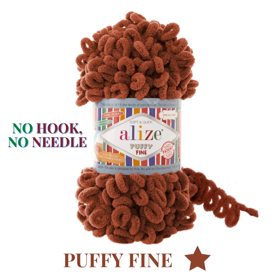 Alize Puffy Fine Yarn Plush Baby