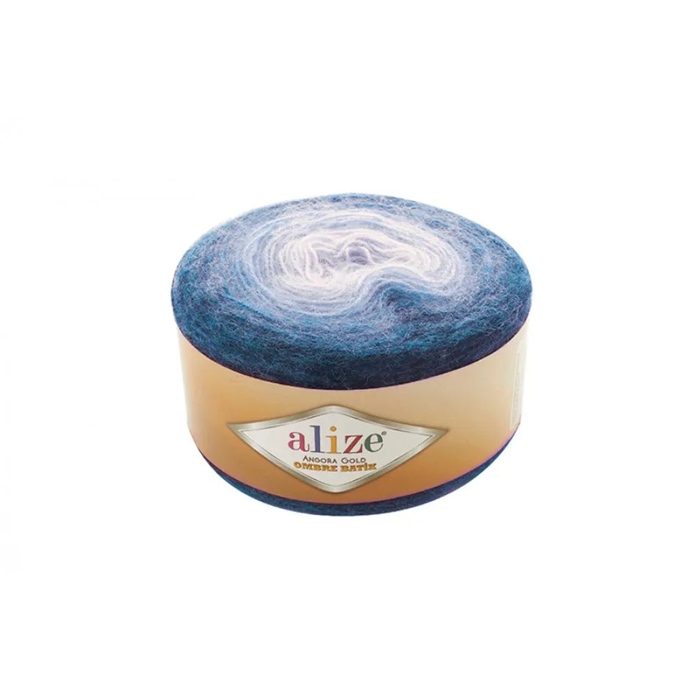Alize Angora Gold Ombre Batik Cake