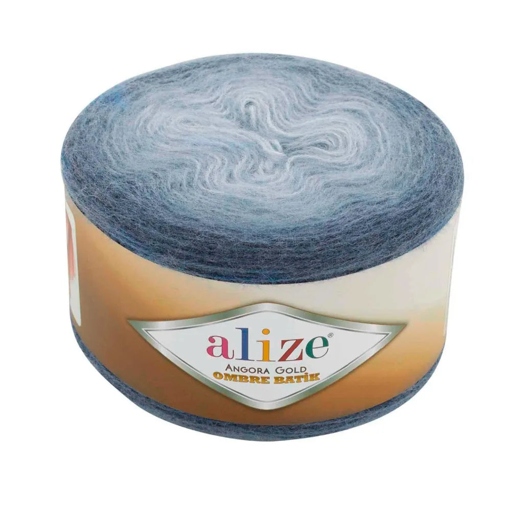 Alize Angora Gold Ombre Batik Cake