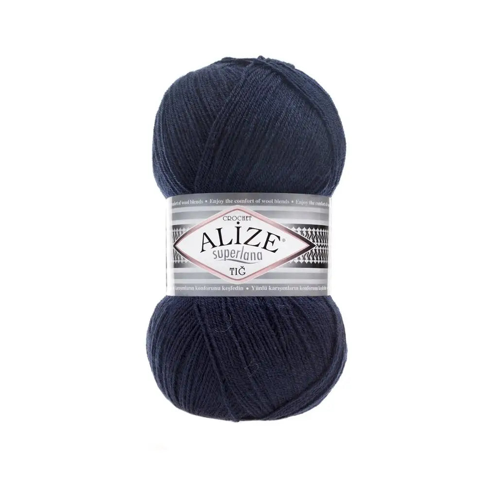 1 Pack ( 5 Balls ) Alize SUPERLANA TIG