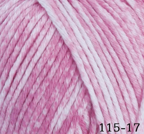 Натуральная хлопковая пряжа Himalaya Denim 5 мотков/шариков 50г-140м