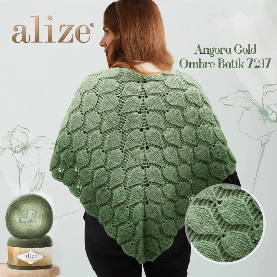 Alize Angora Gold Ombre Batik Cake
