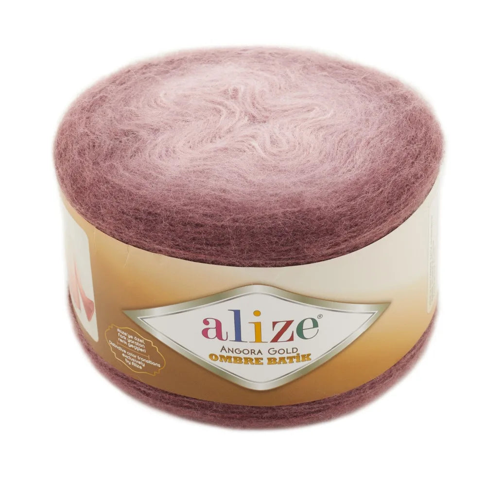 Alize Angora Gold Ombre Batik Cake