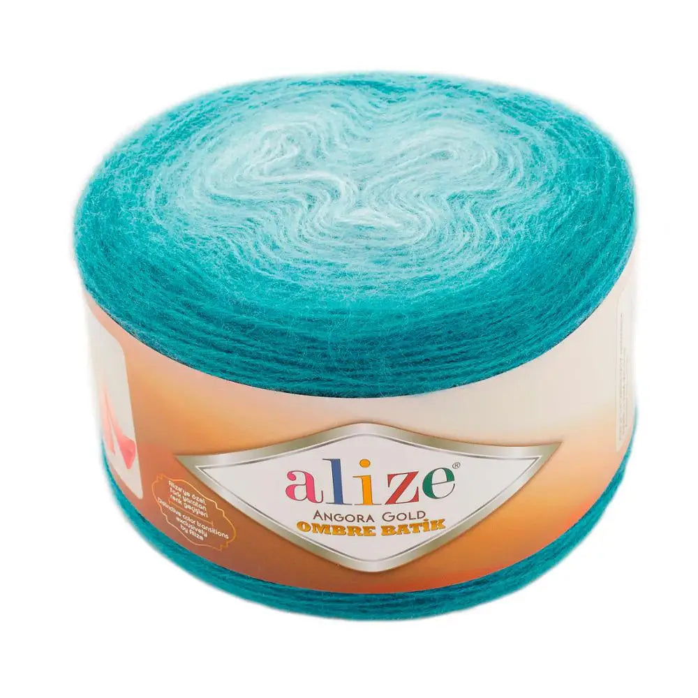 Alize Angora Gold Ombre Batik Cake