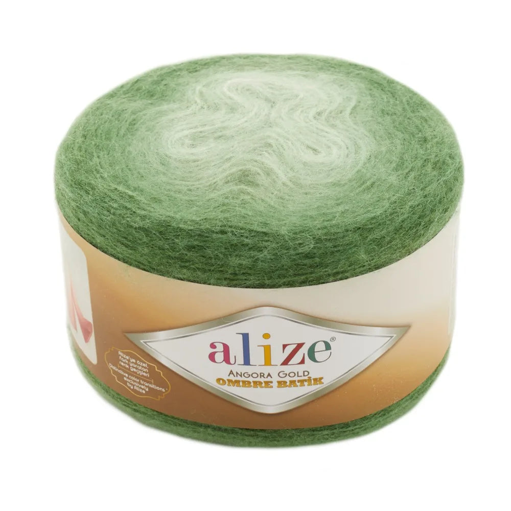 Alize Angora Gold Ombre Batik Cake
