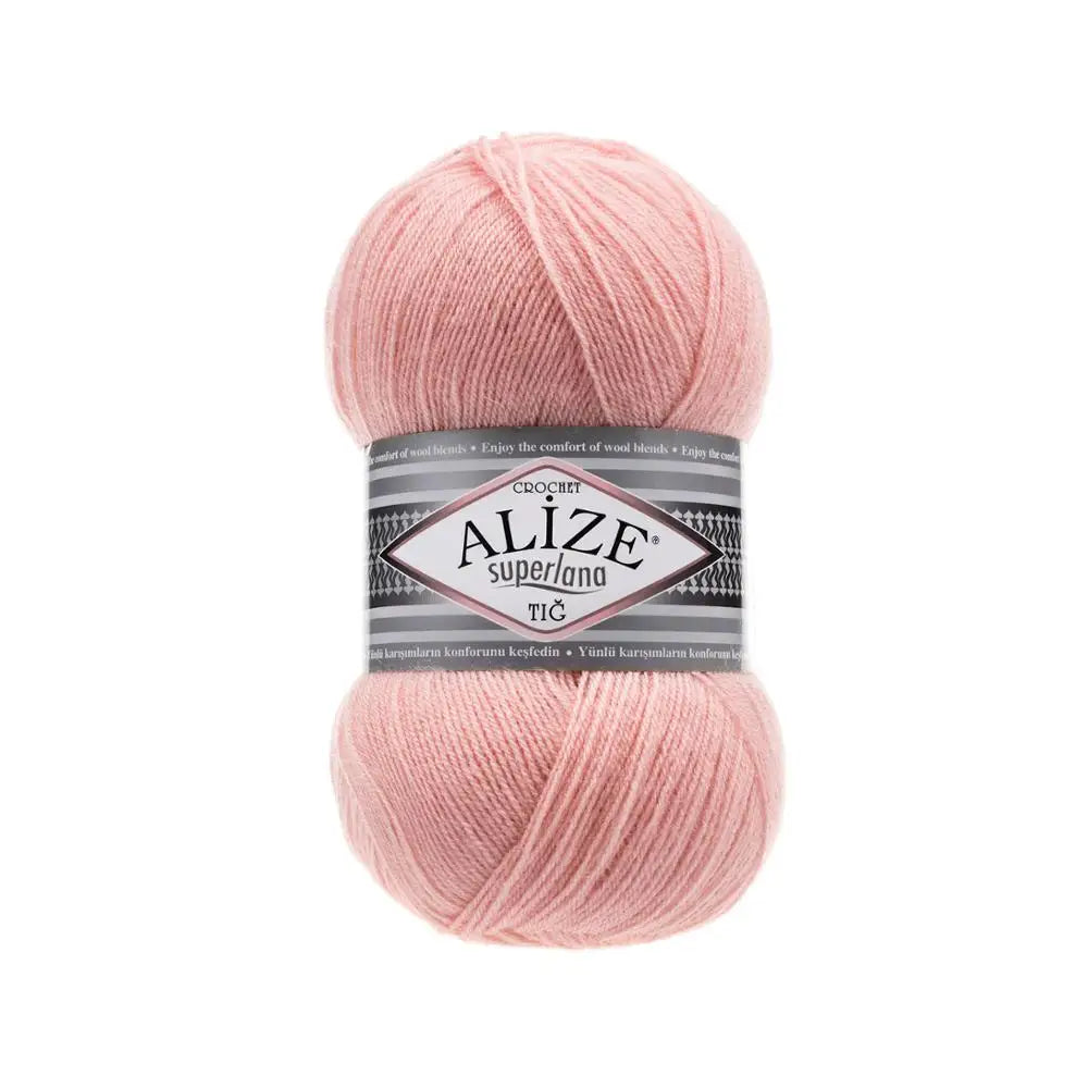 1 Pack ( 5 Balls ) Alize SUPERLANA TIG