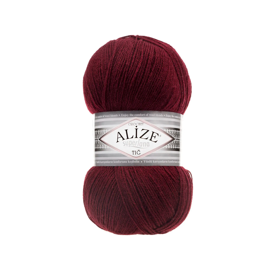 1 Pack ( 5 Balls ) Alize SUPERLANA TIG