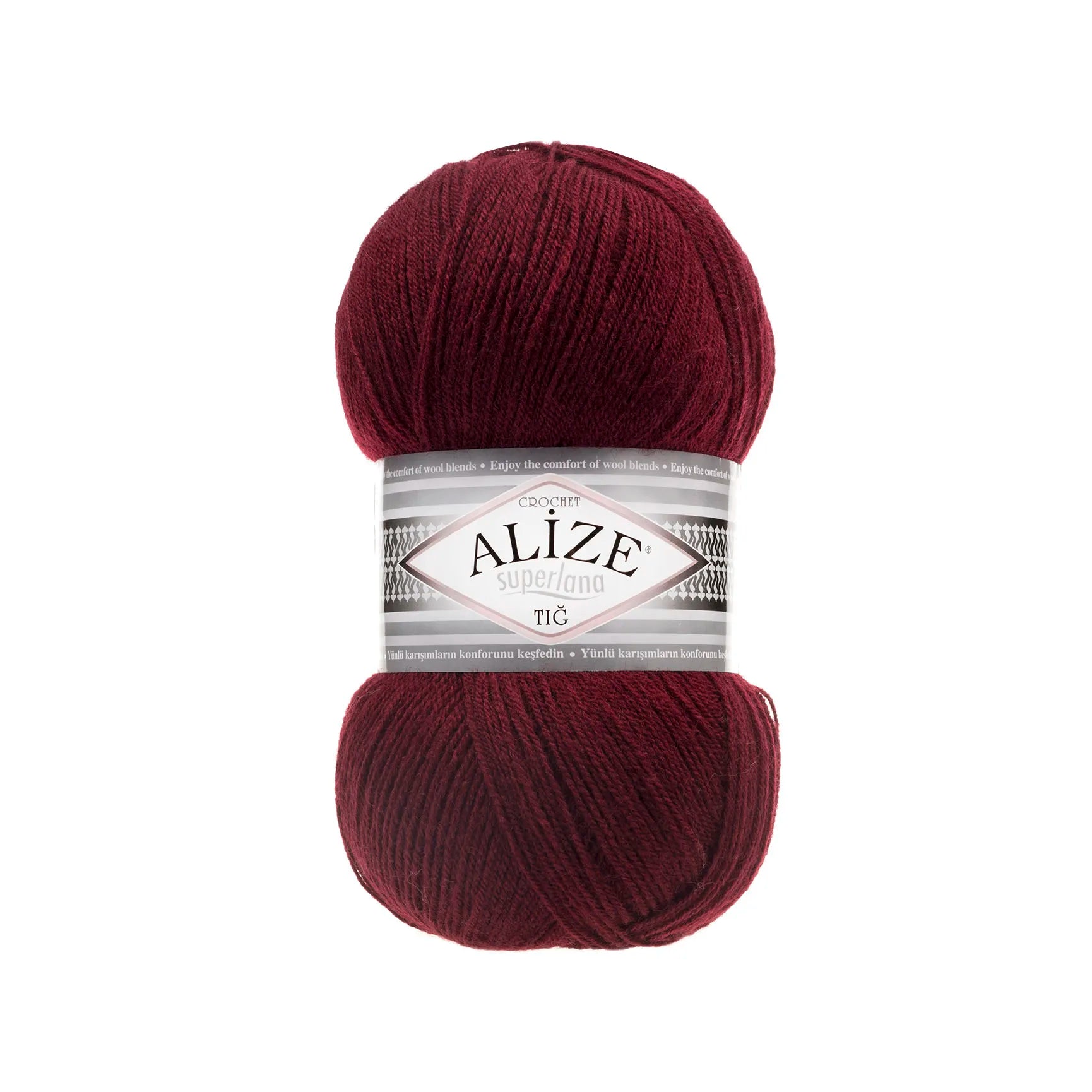 1 Pack ( 5 Balls ) Alize SUPERLANA TIG
