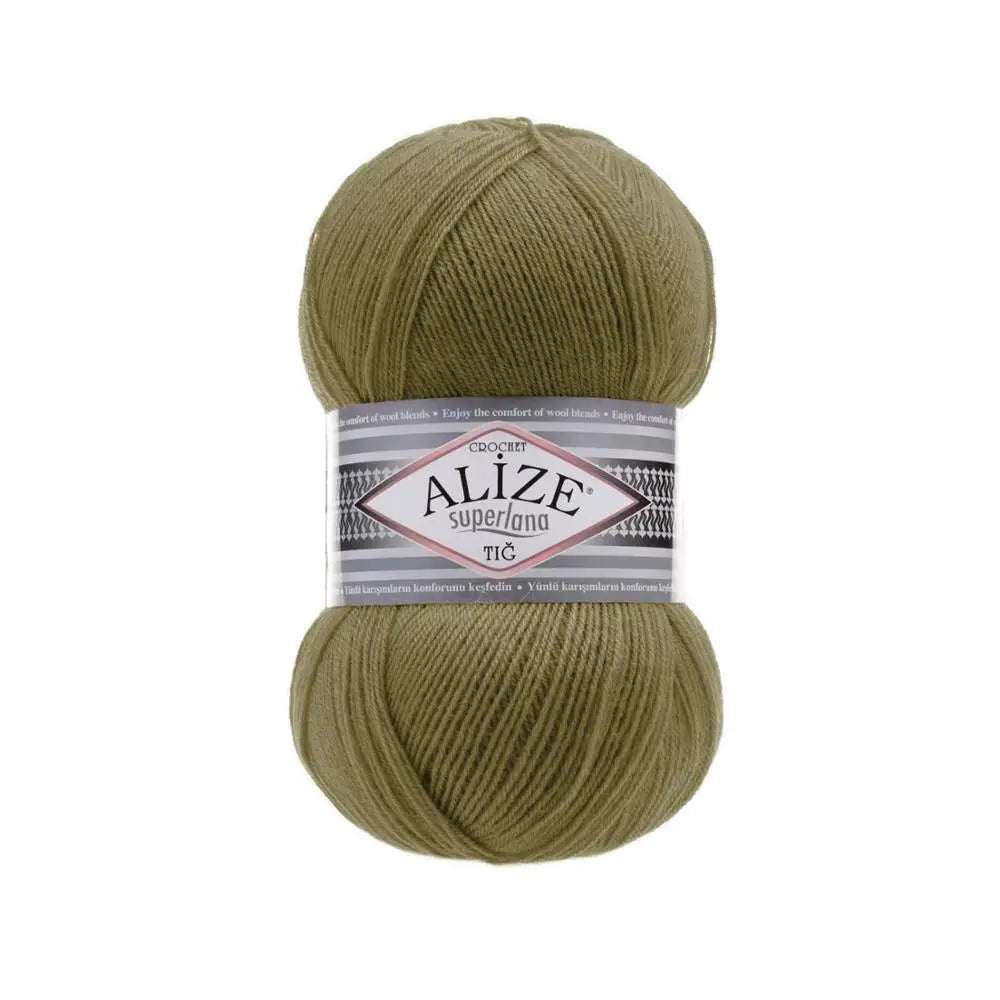 1 Pack ( 5 Balls ) Alize SUPERLANA TIG