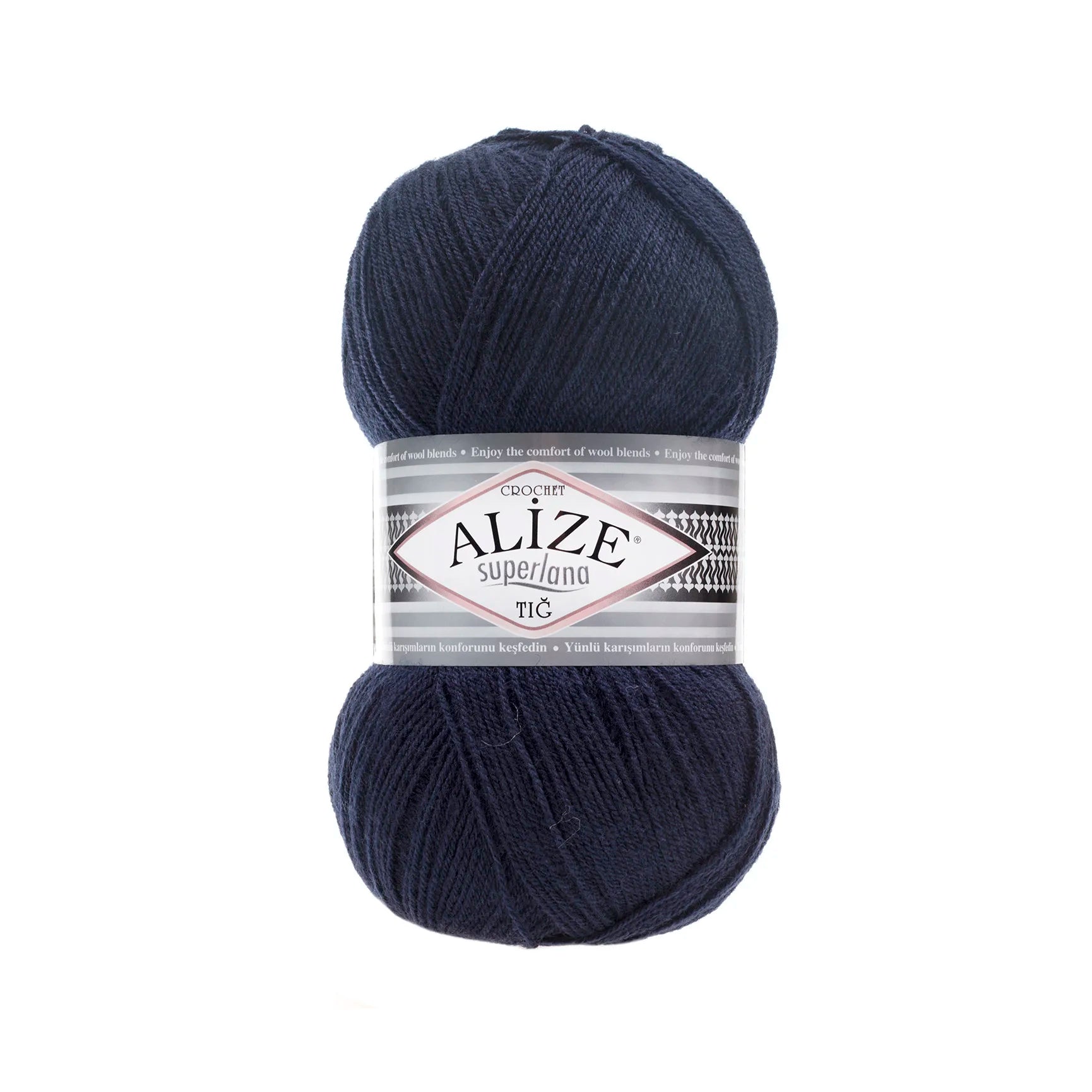 1 Pack ( 5 Balls ) Alize SUPERLANA TIG