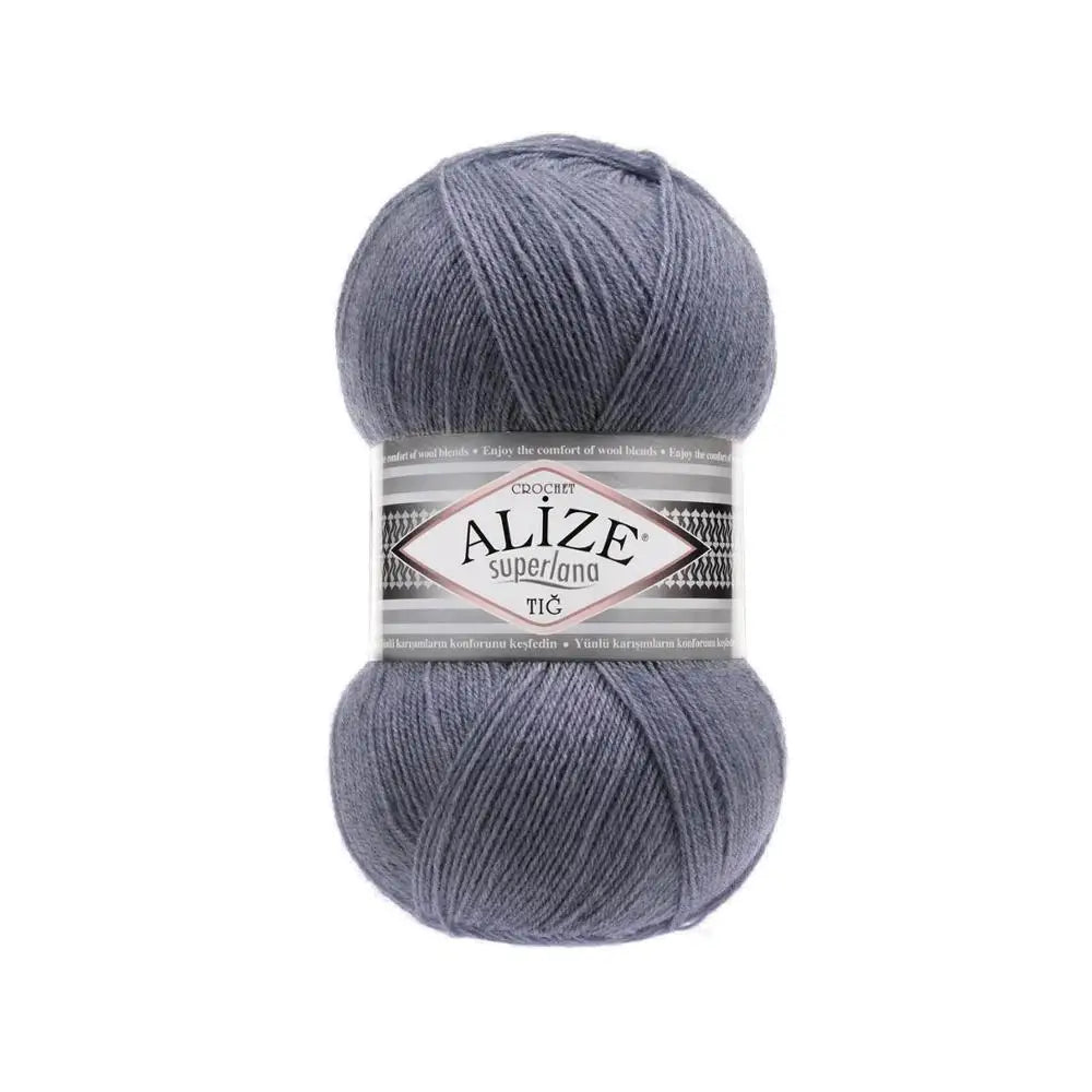 1 Pack ( 5 Balls ) Alize SUPERLANA TIG