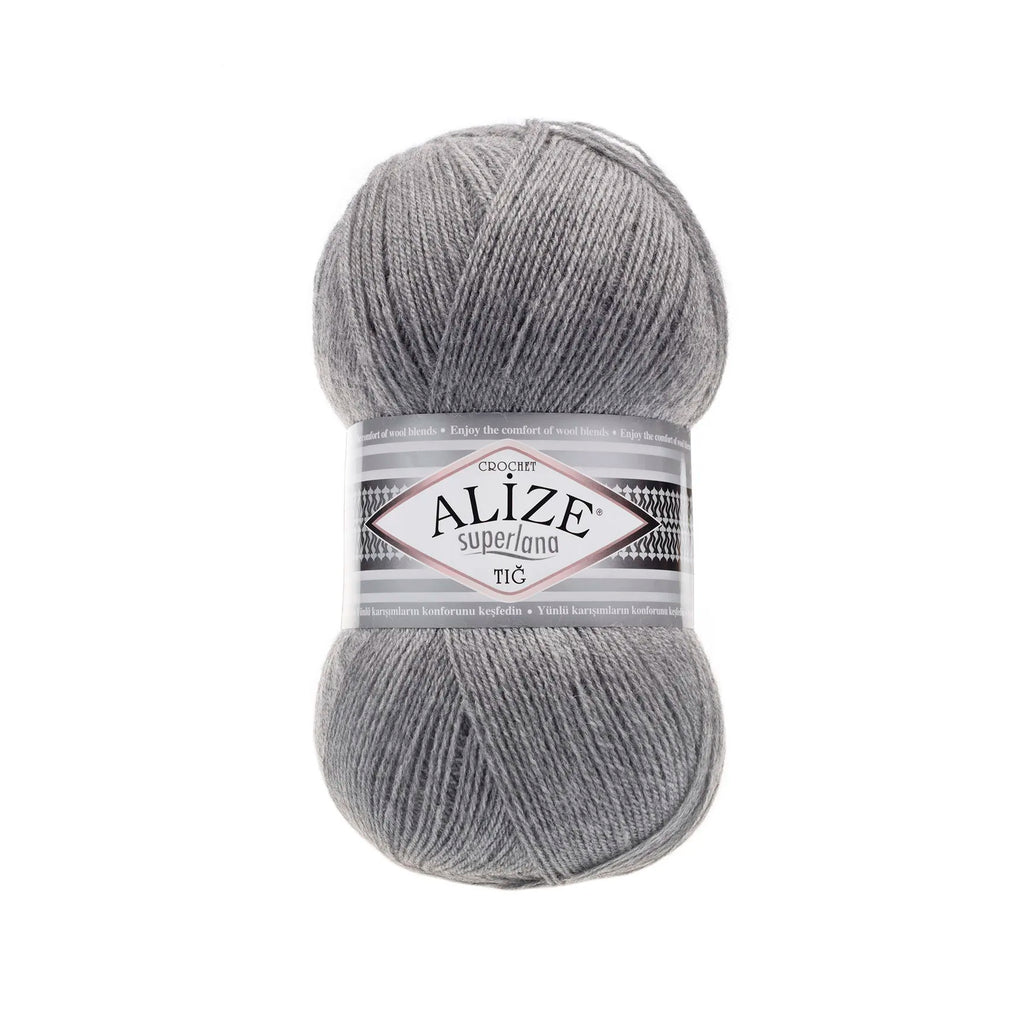 1 Pack ( 5 Balls ) Alize SUPERLANA TIG