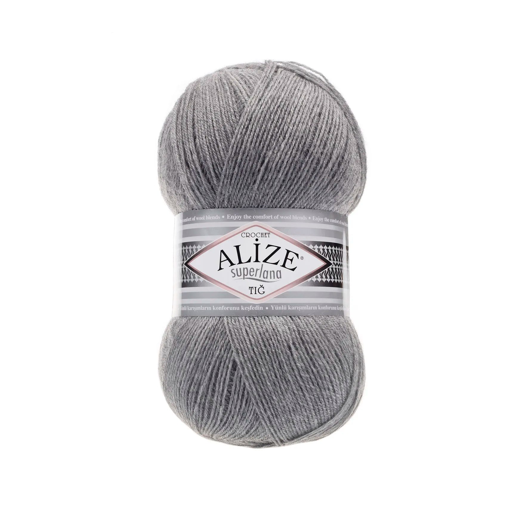 1 Pack ( 5 Balls ) Alize SUPERLANA TIG
